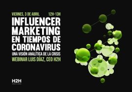 INFLUENCER MARKETING EN TIEMPOS DE CORONAVIRUS