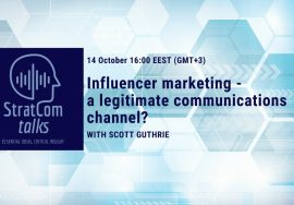 StratCom Talks: Influencer Marketing