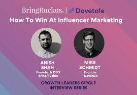 Bring Ruckus | Dovetale : How to win at Influencer Marketing
