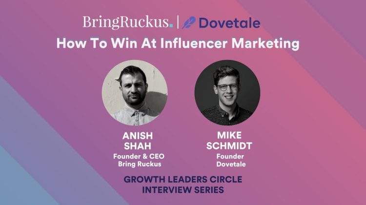 Bring Ruckus | Dovetale : How to win at Influencer Marketing