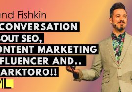 A conversation about SEO, content marketing, influencer marketing and… SparkToro !!